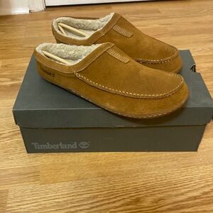 NIB Timberland Men’s Kick Around Mule Tan size 10